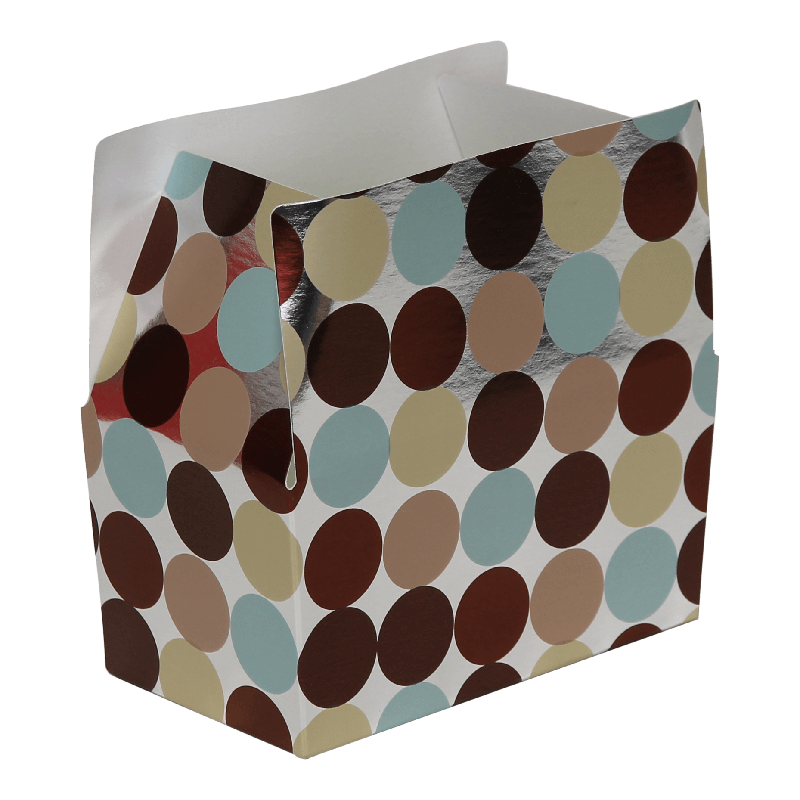 Bonbondoosje 500gr Bruin/blauw 1