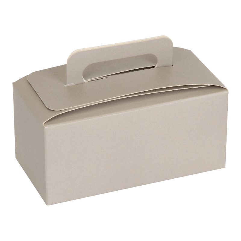 Bonbondoosje 250gr Met handgreep Zilver 1