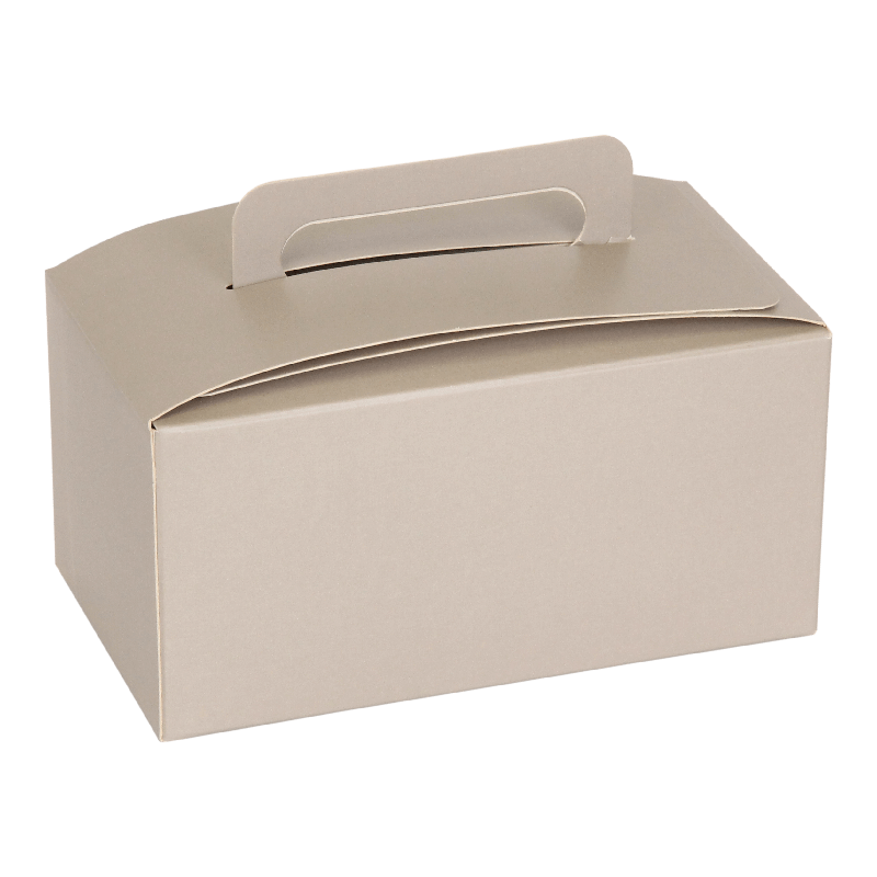 Bonbondoosje 500gr Met handgreep Zilver 1