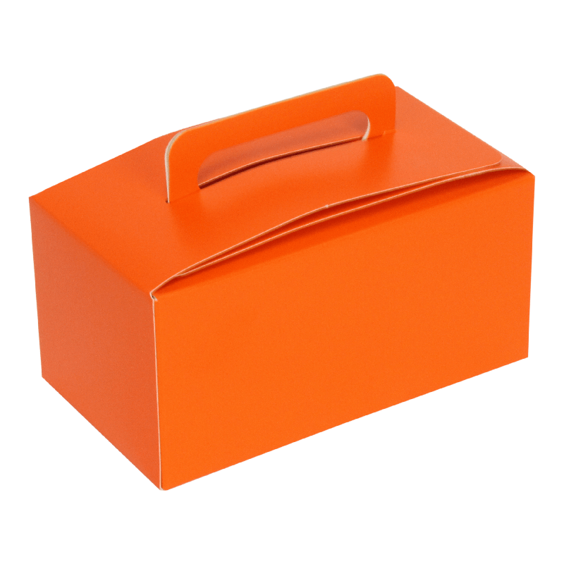Bonbondoosje 500gr Met handgreep Oranje 1