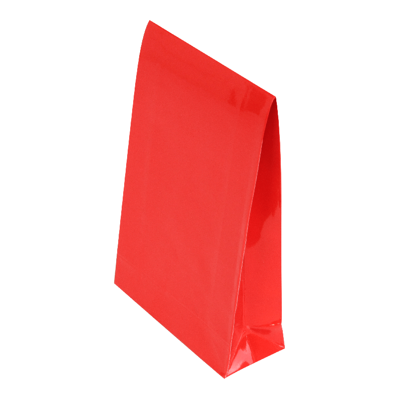 Luxe cadeauzakje Staand 100+(2x20)x157mm Rood 1