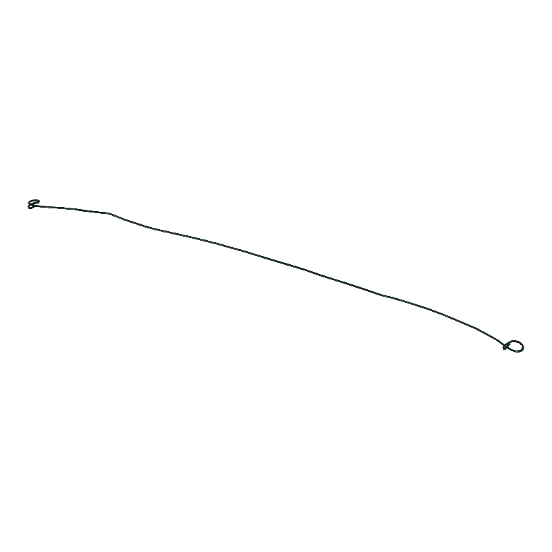 Snelstropper 36cm Geplastificeerd 1,4mm Groen 1