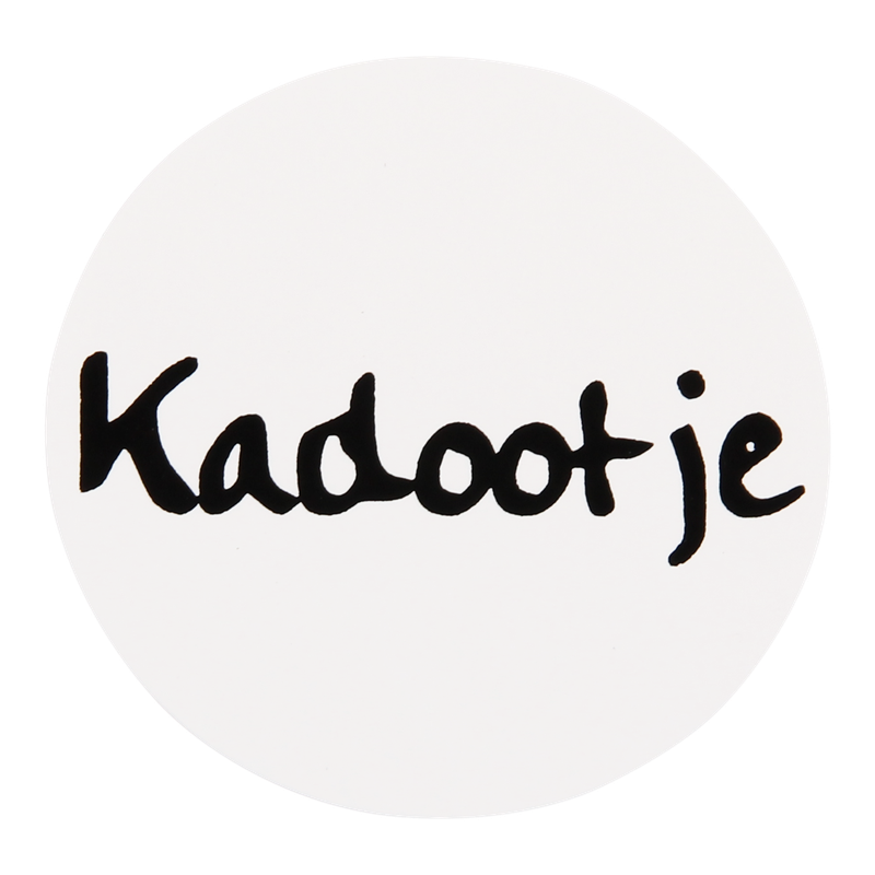 Etiket Rond 39mm Kadootje 1