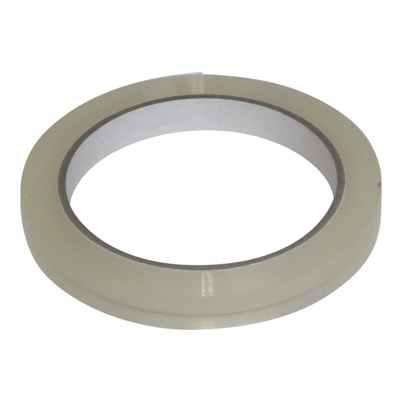 Tape 12mm PP 66m op rol Transparant 1