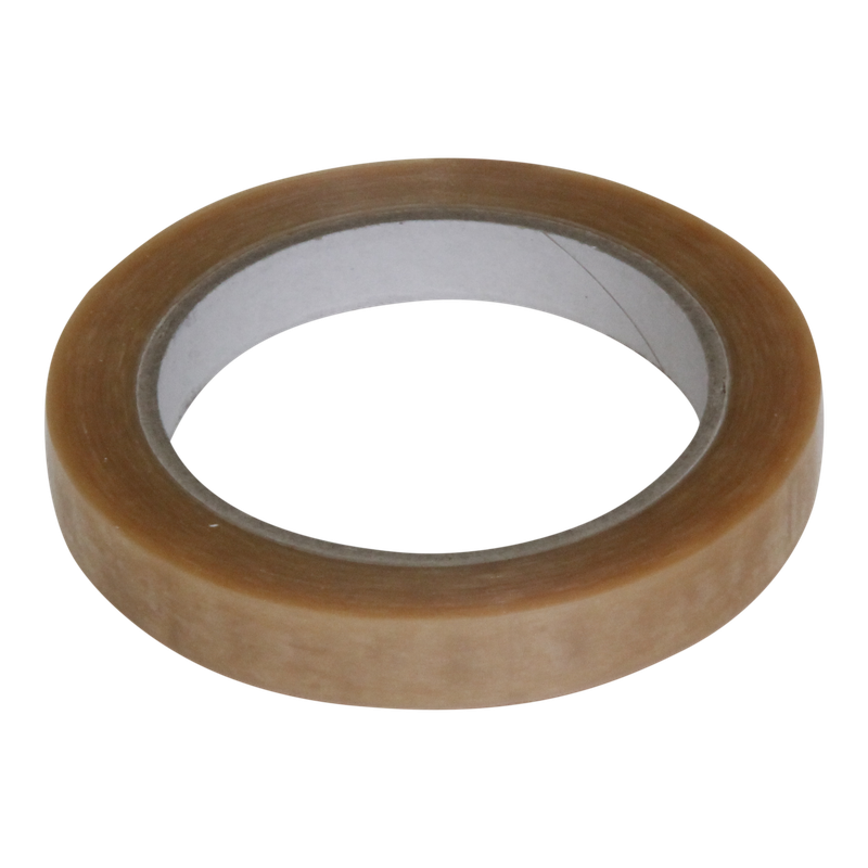 Tape 15mm PVC 66m op rol Transparant 1