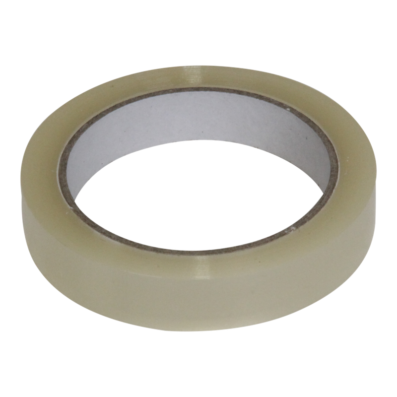 Tape 19mm PP 66m op rol Transparant 1
