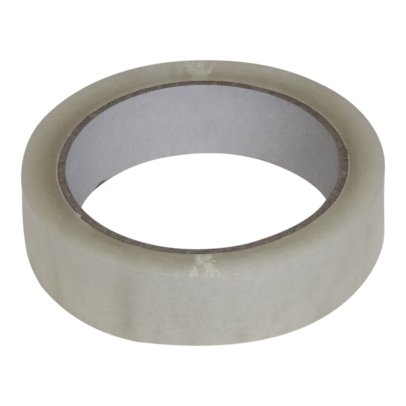 Tape 25mm PP 66m op rol Transparant 1