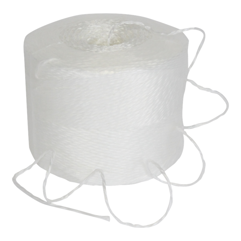 Touw PP Op bol á 2kg Wit 1