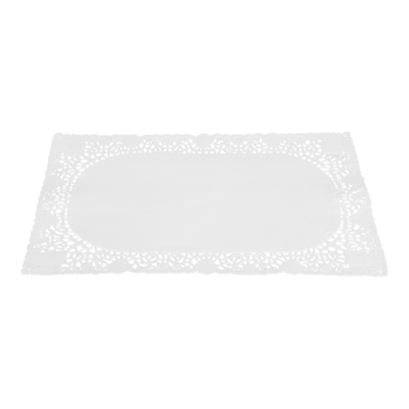 Taartranden 30x20cm Opengewerkt Wit 1