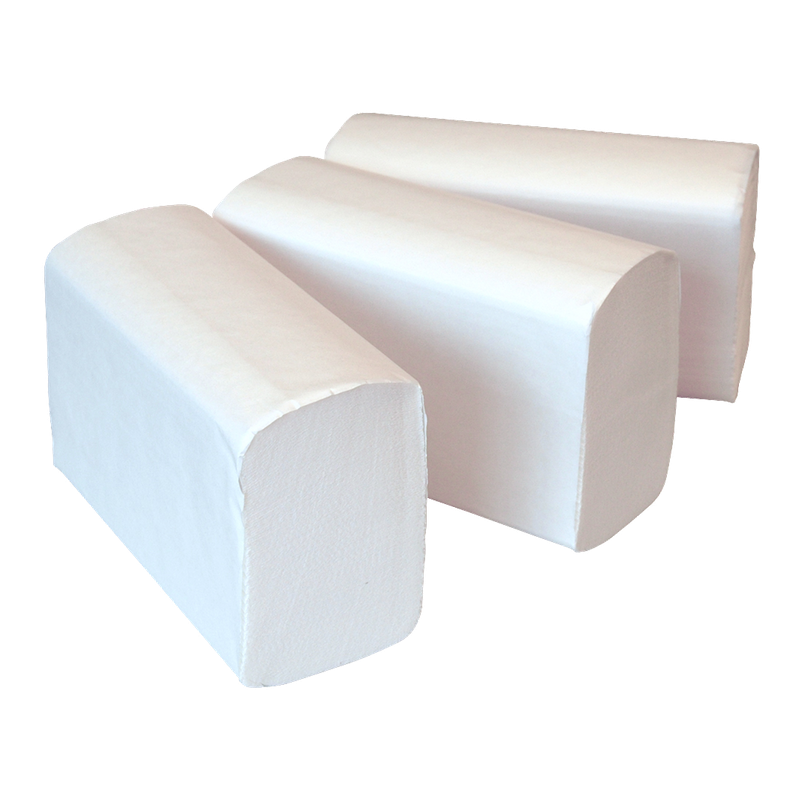 Handdoek Euro M-vouw 20,3x8,5/32cm Wit 1