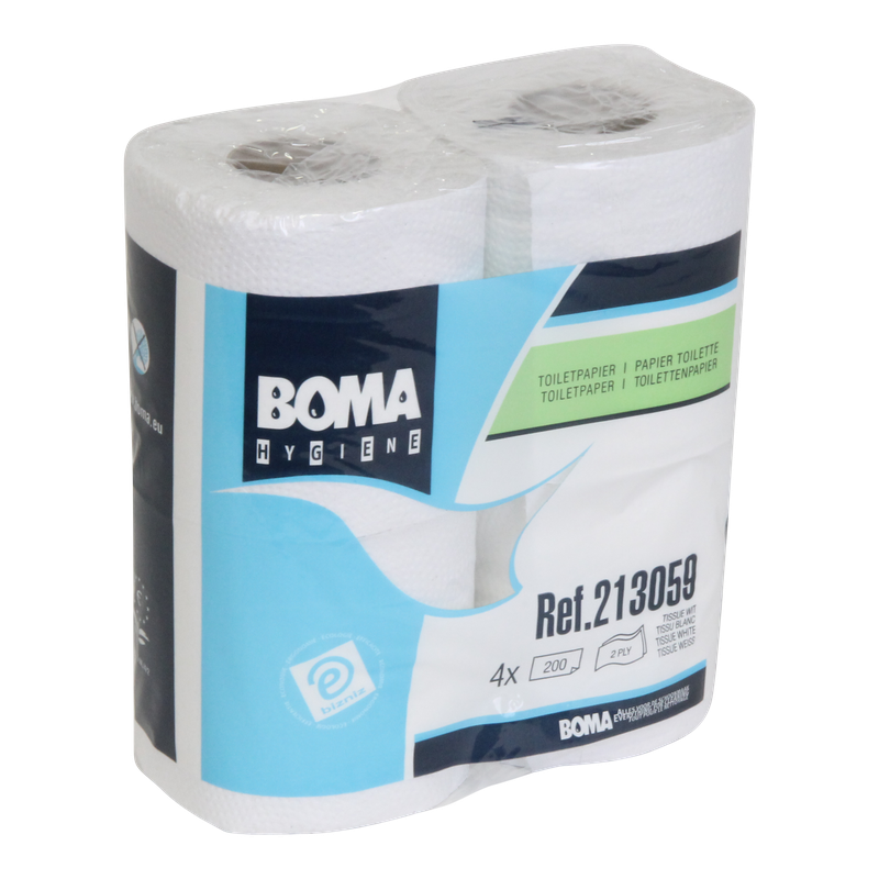 Toiletpapier 2 laags pak á 48 rol Wit 1