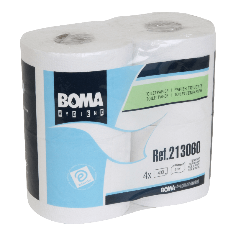Toiletpapier 2 laags pak á 40 rol Naturel 1