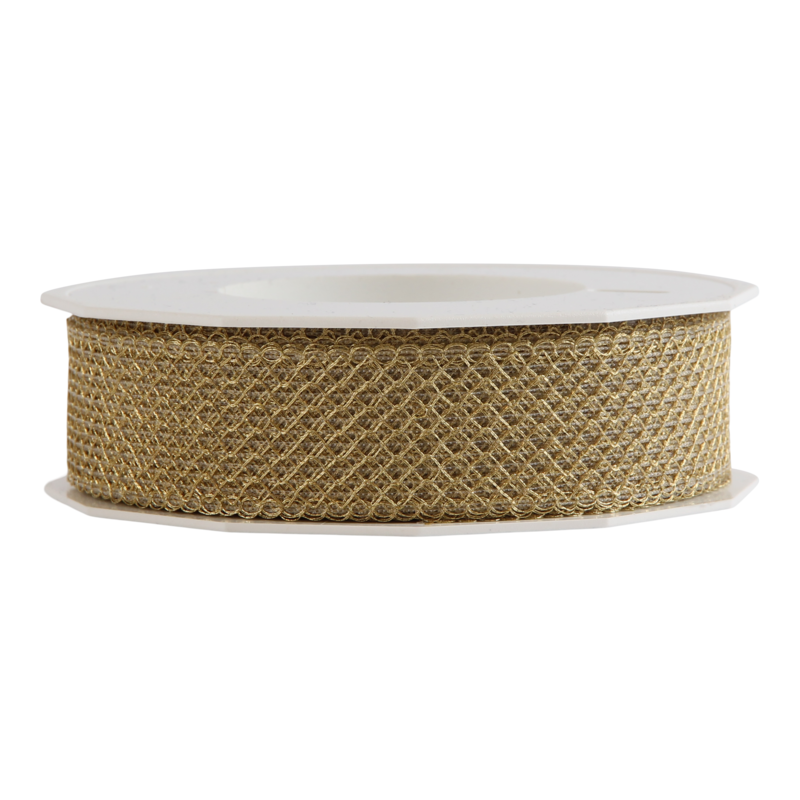 Luxe lint 25mm Zermatt Goud 1