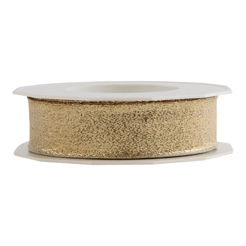 Luxe lint 25mm Sacramento Goud 1