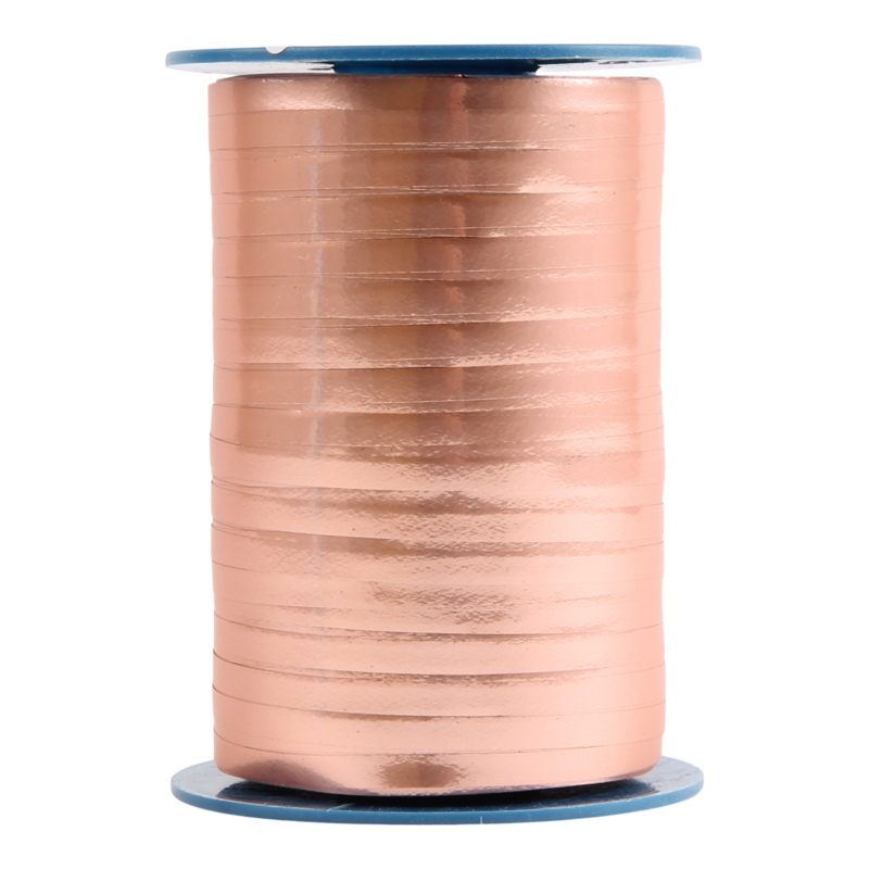 Krullint metallic 5mm Rosé goud 1