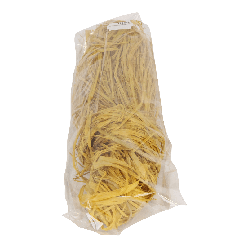 Raffia Bosje van 100gr Geel 1