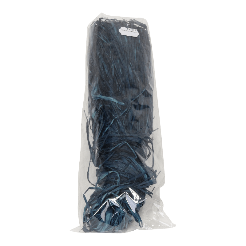 Raffia Bosje van 100gr Blauw 1