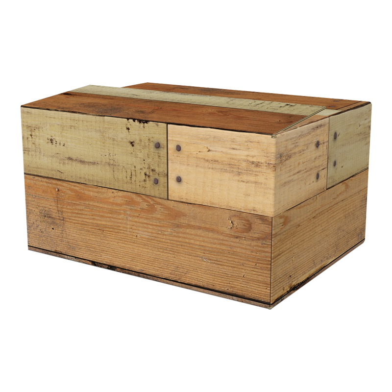 Cadeaudoos 39x29x13cm Wood Bruin 1