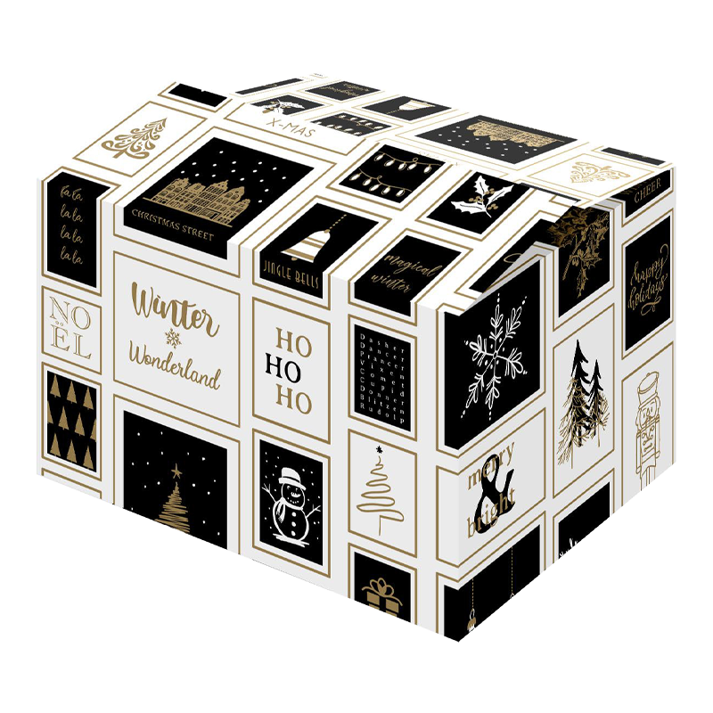 Kerstpakket doos 49x39x27cm Frame Black 1