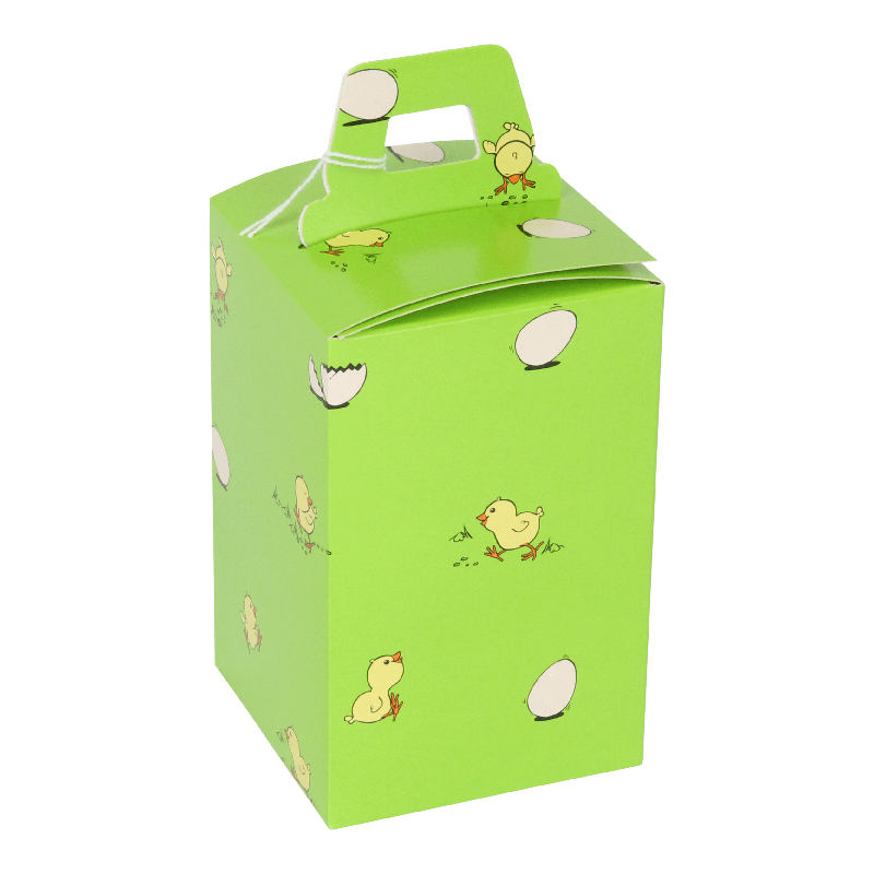 Pakketdoos 80x80x130mm Voor paasei 1