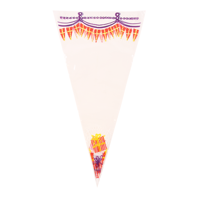 Puntzak PP 18x37cm Sinterklaas 1