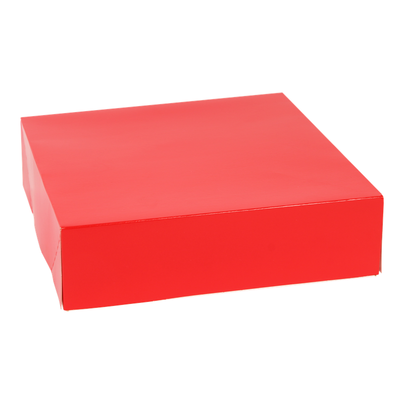 Gebaksdoos 260x260x70mm Kerstkrans 1