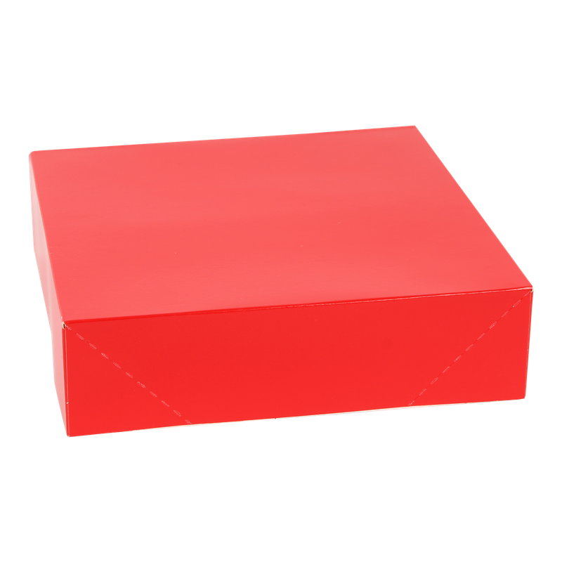 Gebaksdoos 227x227x60mm Kerstkrans 1