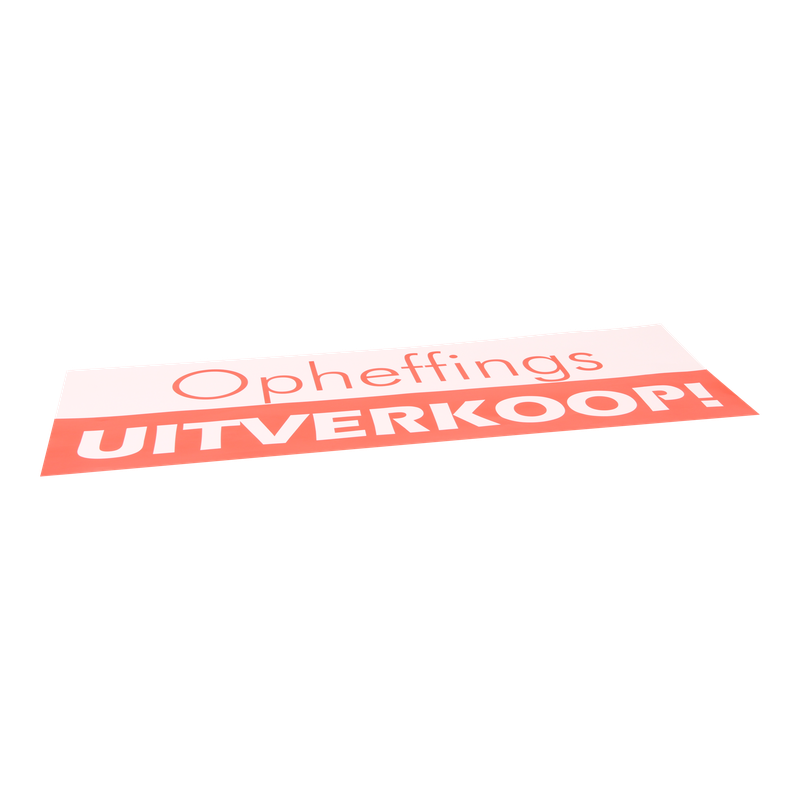 Raambiljet 72x24cm Opheffingsuitverkoop 1