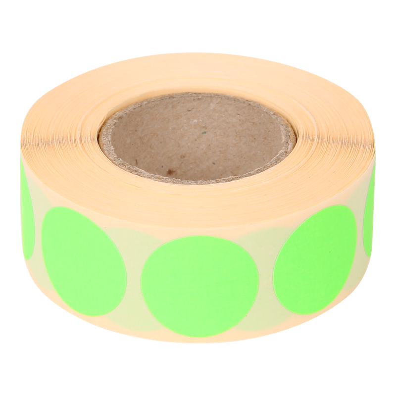 Etiket Rond 27mm Groen 1