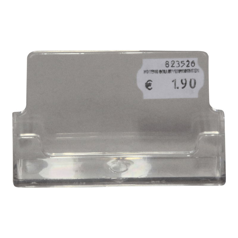 Visitekaarthouder 93x17x52mm Transparant 1