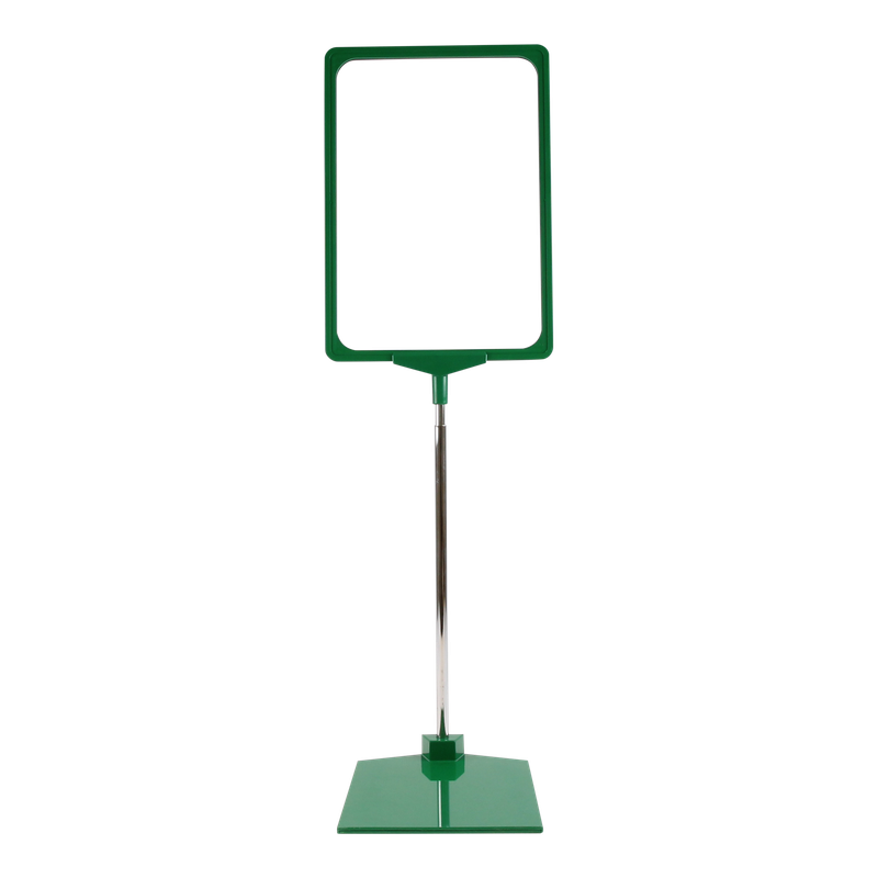 Display A4 verstelbaar met voet Groen 1