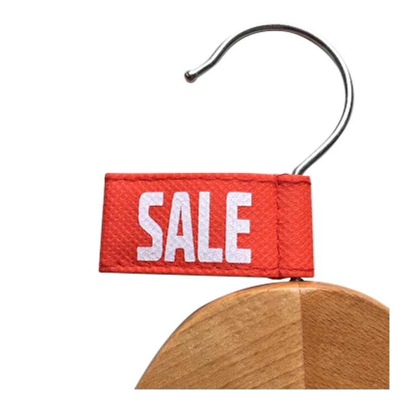 Kleerhanger vaantje 3x6cm Sale Rood 1