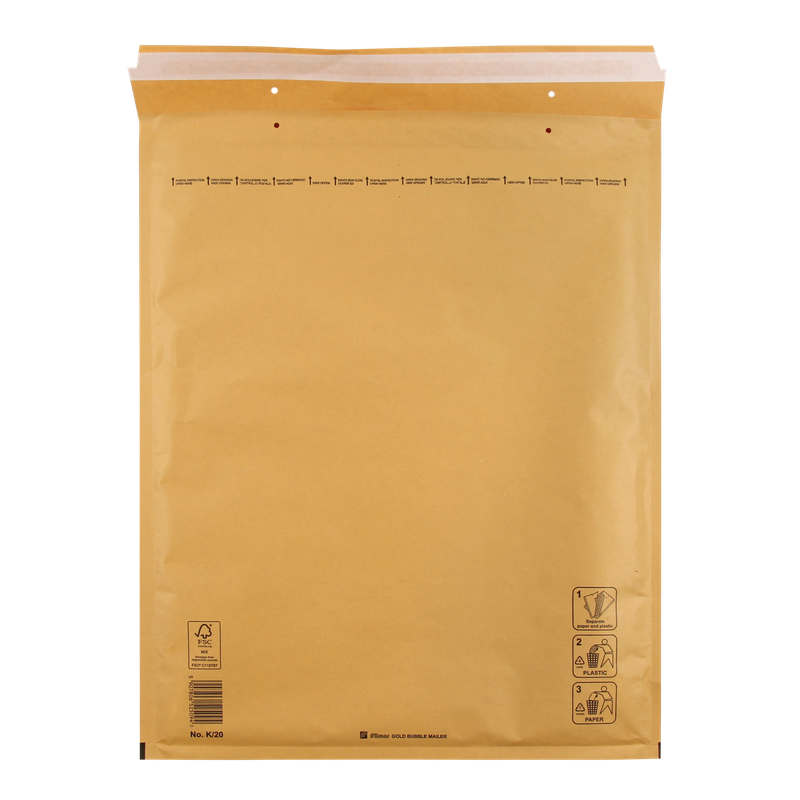 Luchtkussen envelop K 350x470mm Bruin 1