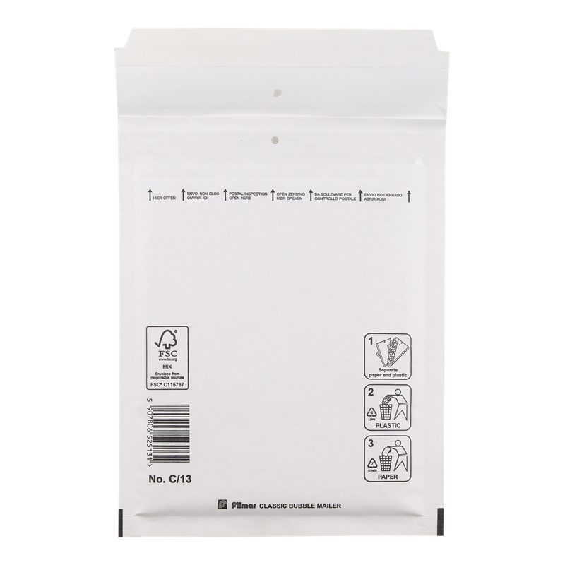 Luchtkussen envelop C 150x220mm Wit 1