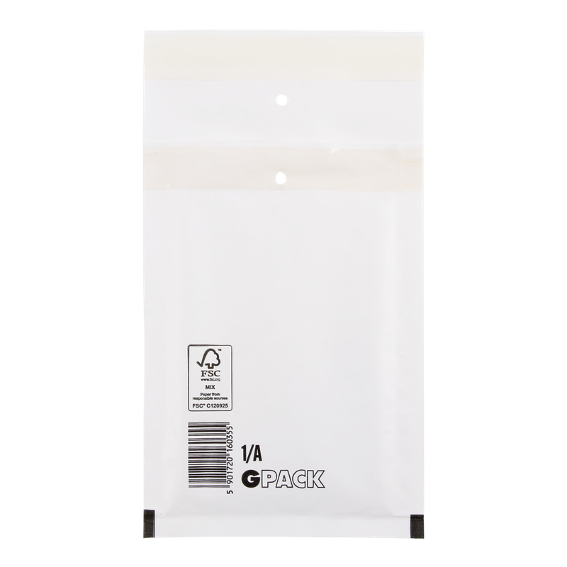 Luchtkussen envelop A 100x165mm Wit 1