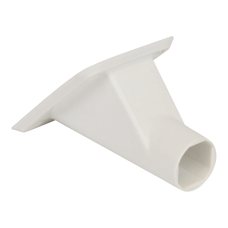 Vlaggenstokhouder PVC Wit 1