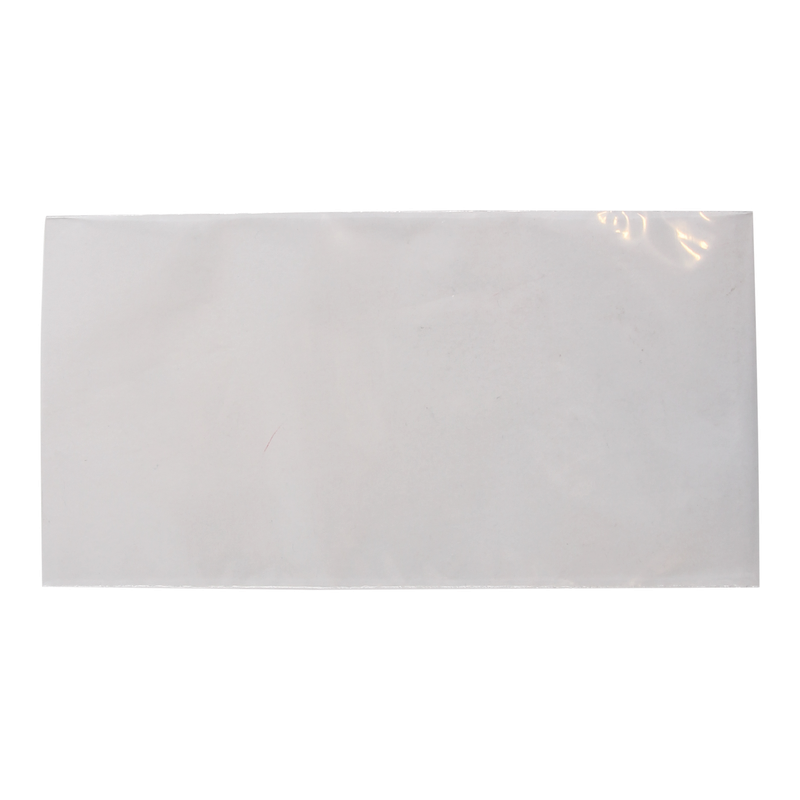 Zak LDPE 40my 50x150mm met zijlas 1