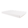 Brievenbusdoos A4 350x250x28mm Wit