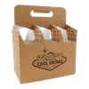 Draagtray Voor 6 flessen bier "Cool Drinks"