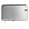 Toiletpapier dispenser Mini duo jumbo Quartz Silver