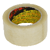 Tape 50mm 35my PP Hotmelt 66m op rol 3M 3739 Transparant