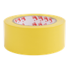 Markeringstape 50mm 180my PVC Solvent 33m op rol Geel