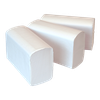 Handdoek Euro M-vouw 20,3x8,5/32cm Wit